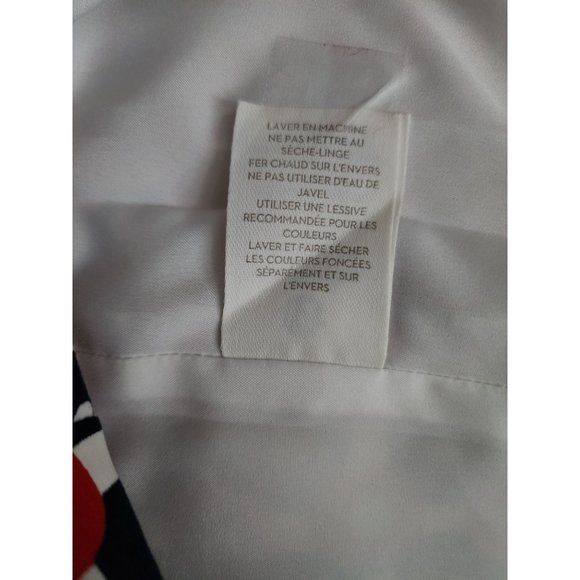 Boden Women's Petite Geometric Print Richmond Pencil Skirt Red/Multi Size 4P - Picture 13 of 16